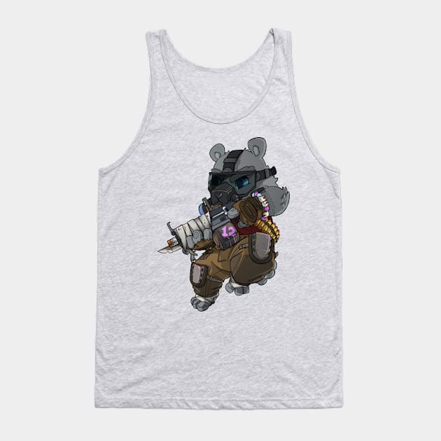 Tactical Teddies ® Hunter Mr Snookums Tank Top by hiwez